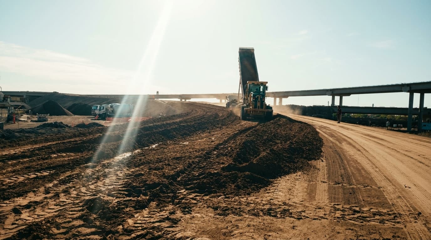 Obra Autopista El Cholo